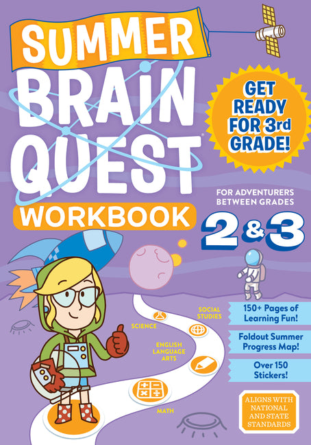 Summer Brain Quest: Between Grades 2 & 3 Workman Kids