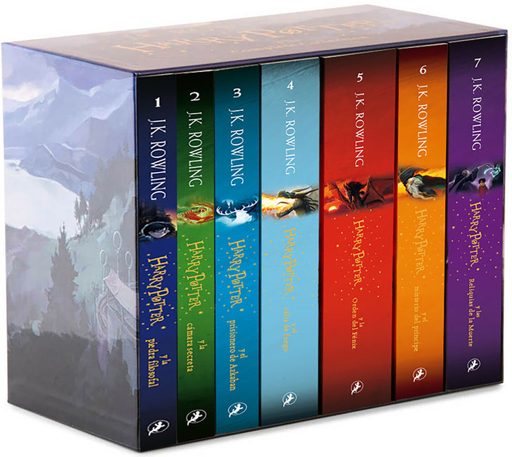 Pack Harry Potter - La Serie Completa / Harry Potter Paperback Boxed Set: Books 1-7 Salamandra Bolsillo