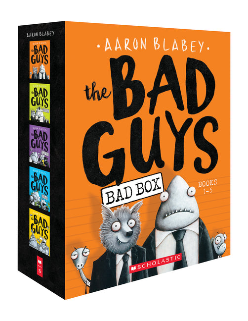 The Bad Guys Box Set: Books 1-5 Scholastic Paperbacks