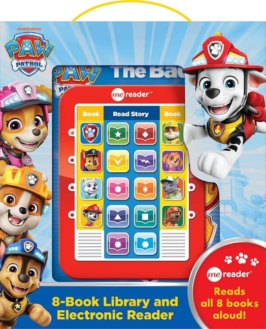 Nickelodeon Paw Patrol: 8-Book Library and Electronic Reader Sound Book Set [With Electronic Reader and Battery] Pi Kids