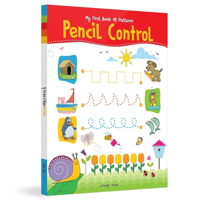 My First Book of Patterns: Pencil Control Wonder House Books